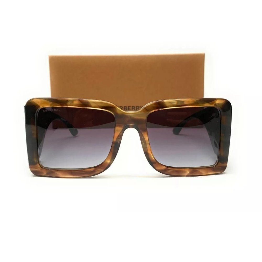 Burberry Women's Brown and Grey Sunglasses! - Picture 2 of 3